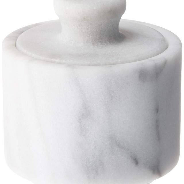 Fox Run Marble Salt Cellar (White)