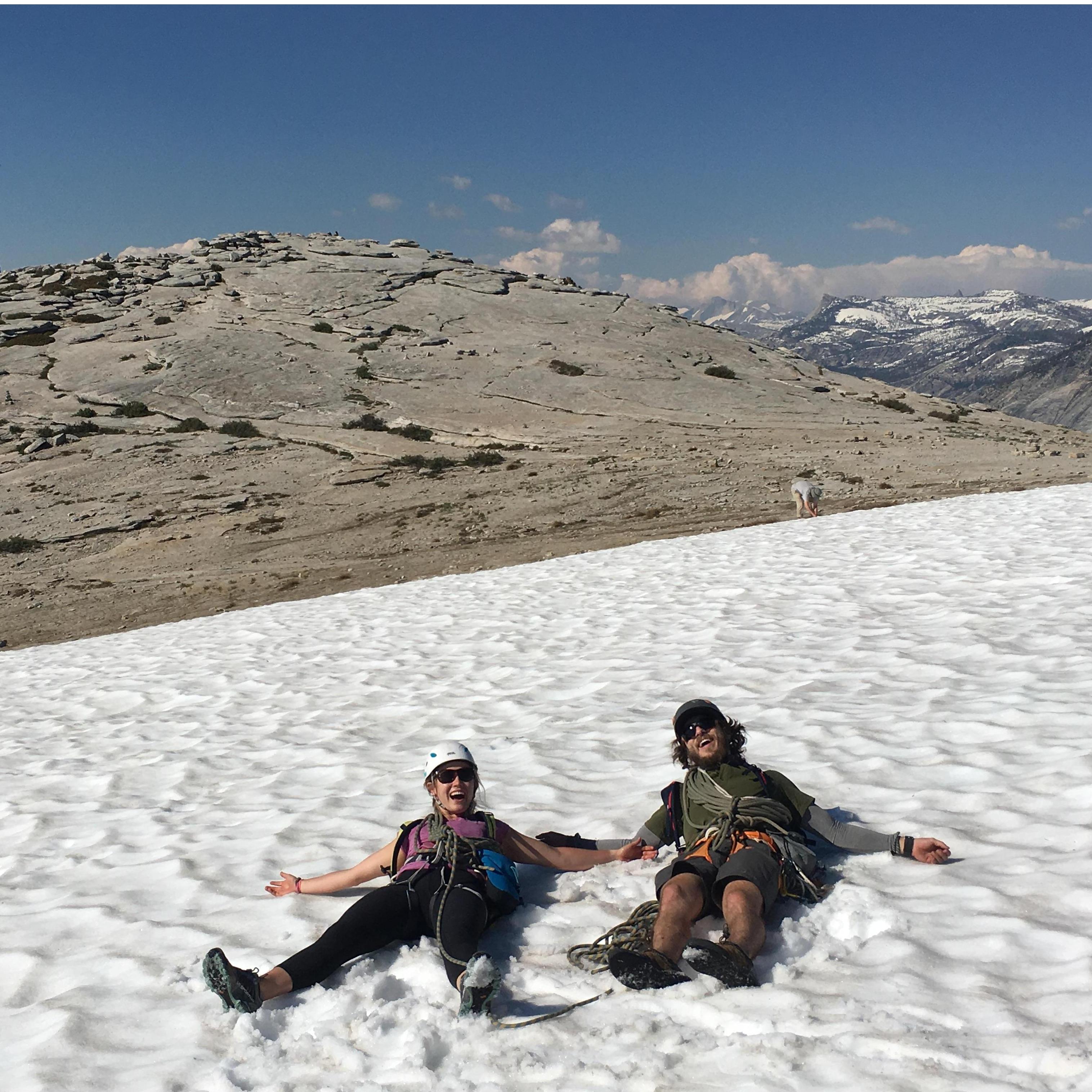 On top of half dome!