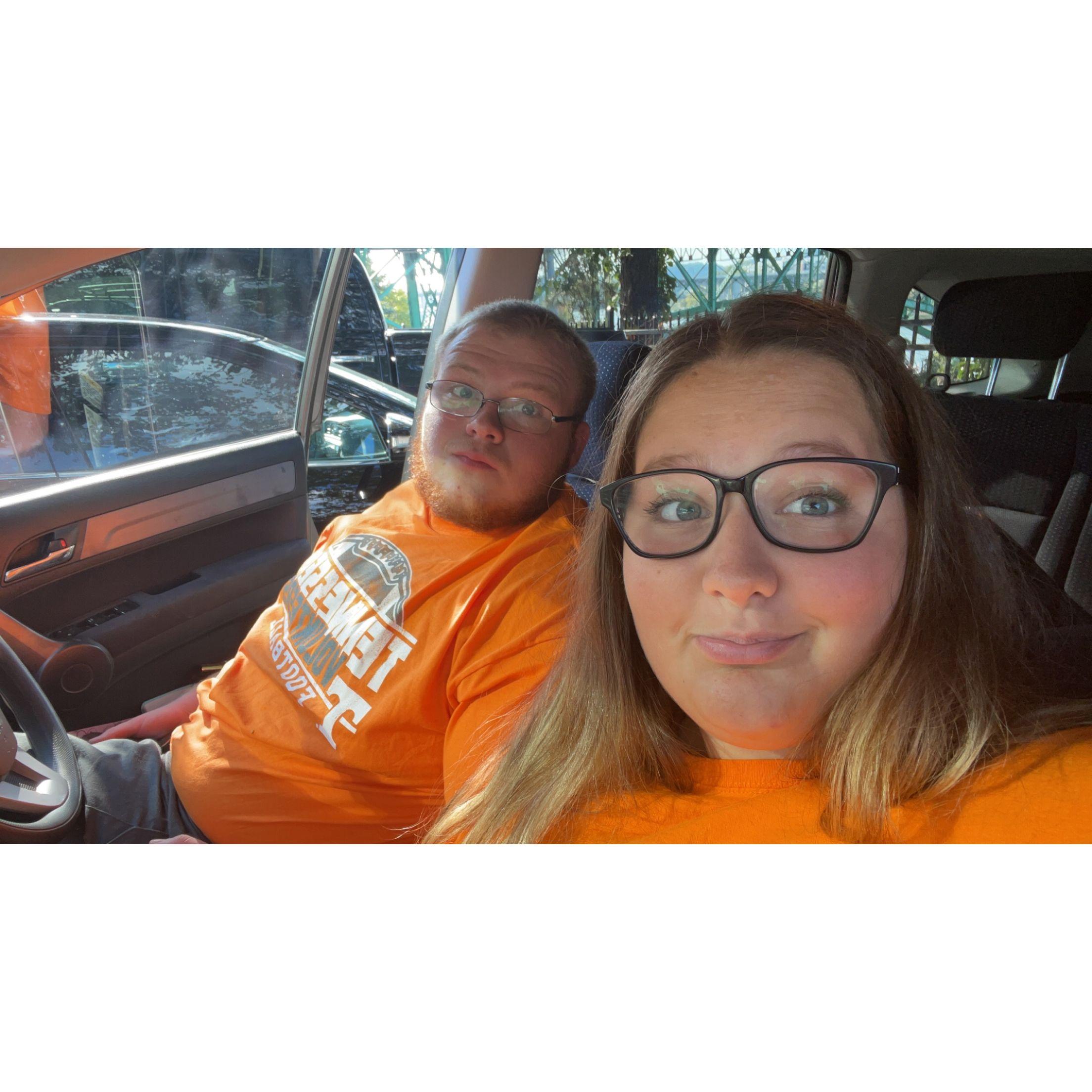September 2022 - Our First TN Football game together.