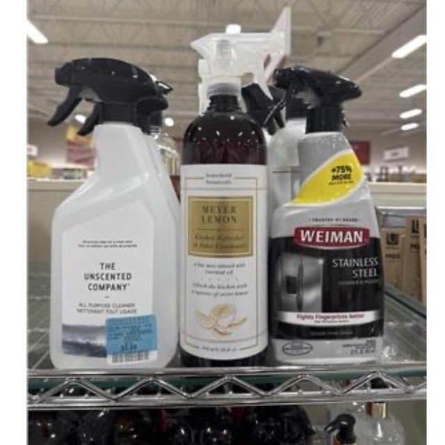 Cleaning supplies