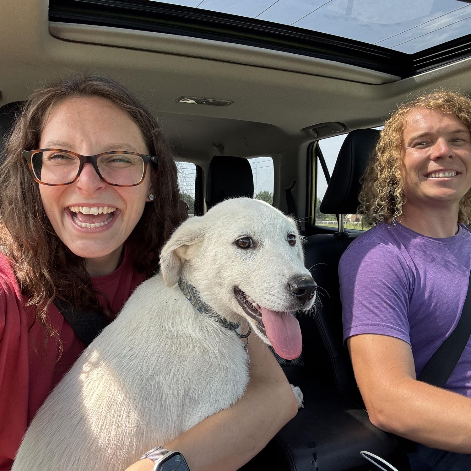 Willow joins the family - nothing like a 23 hour round trip to Oklahoma to rescue our new girl :)