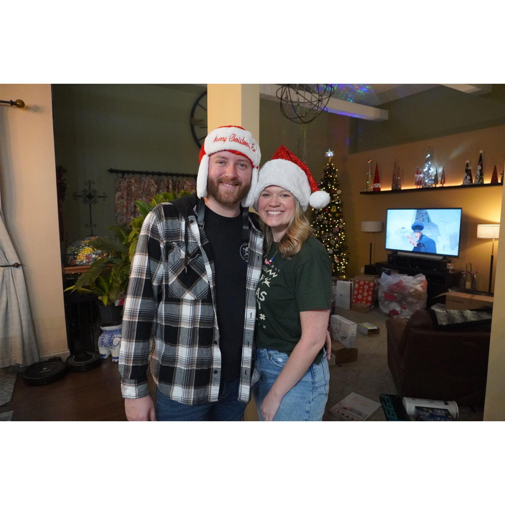 Our last Christmas engaged! Next year at Christmas we will be husband and wife!
