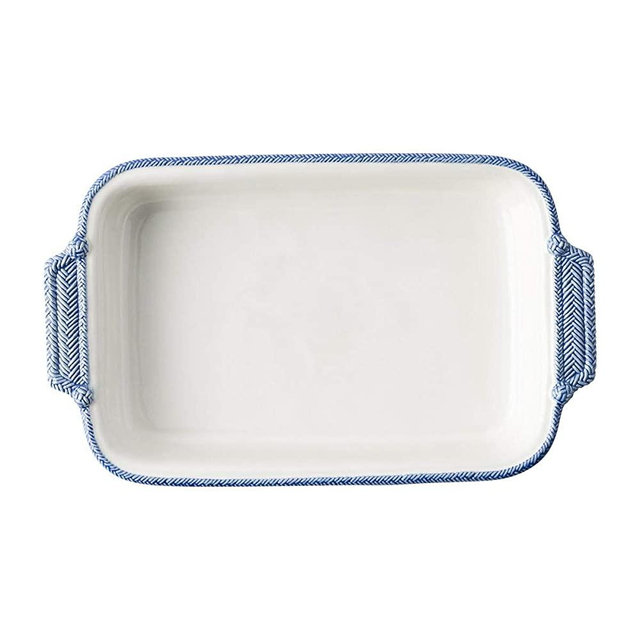 Juliska Le Panier White/Delft Rectangular Baker