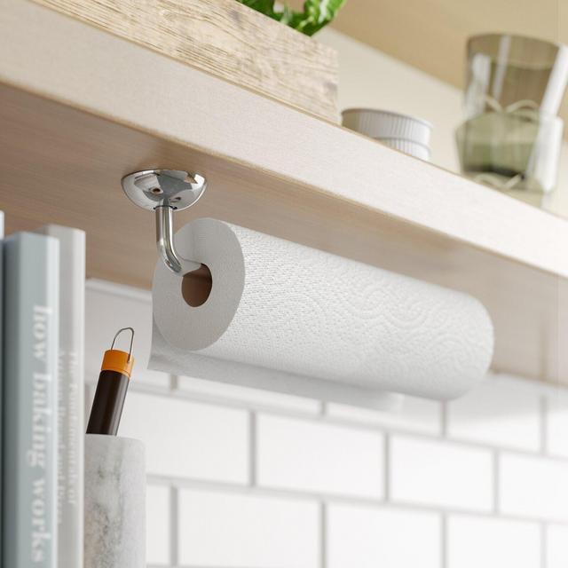 Espana 11-1/2" Chrome Wall/ Under Cabinet Mounted Paper Towel Holder