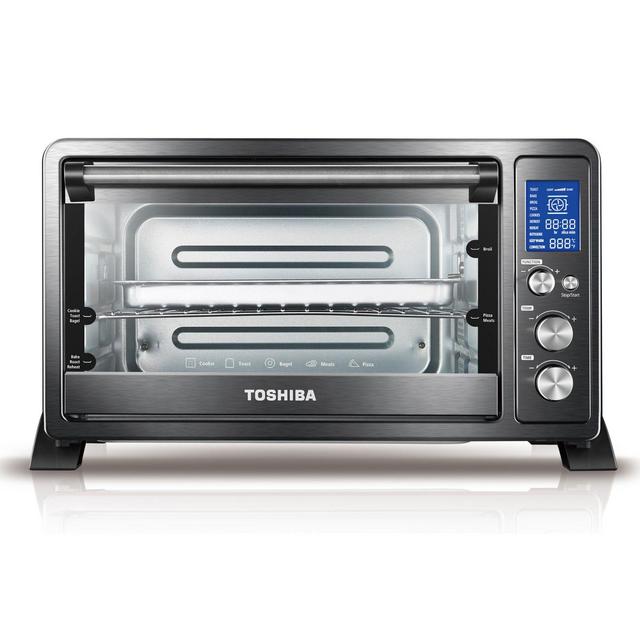 Toshiba® Stainless Steel 6-Slice Digital Convection Toaster Oven