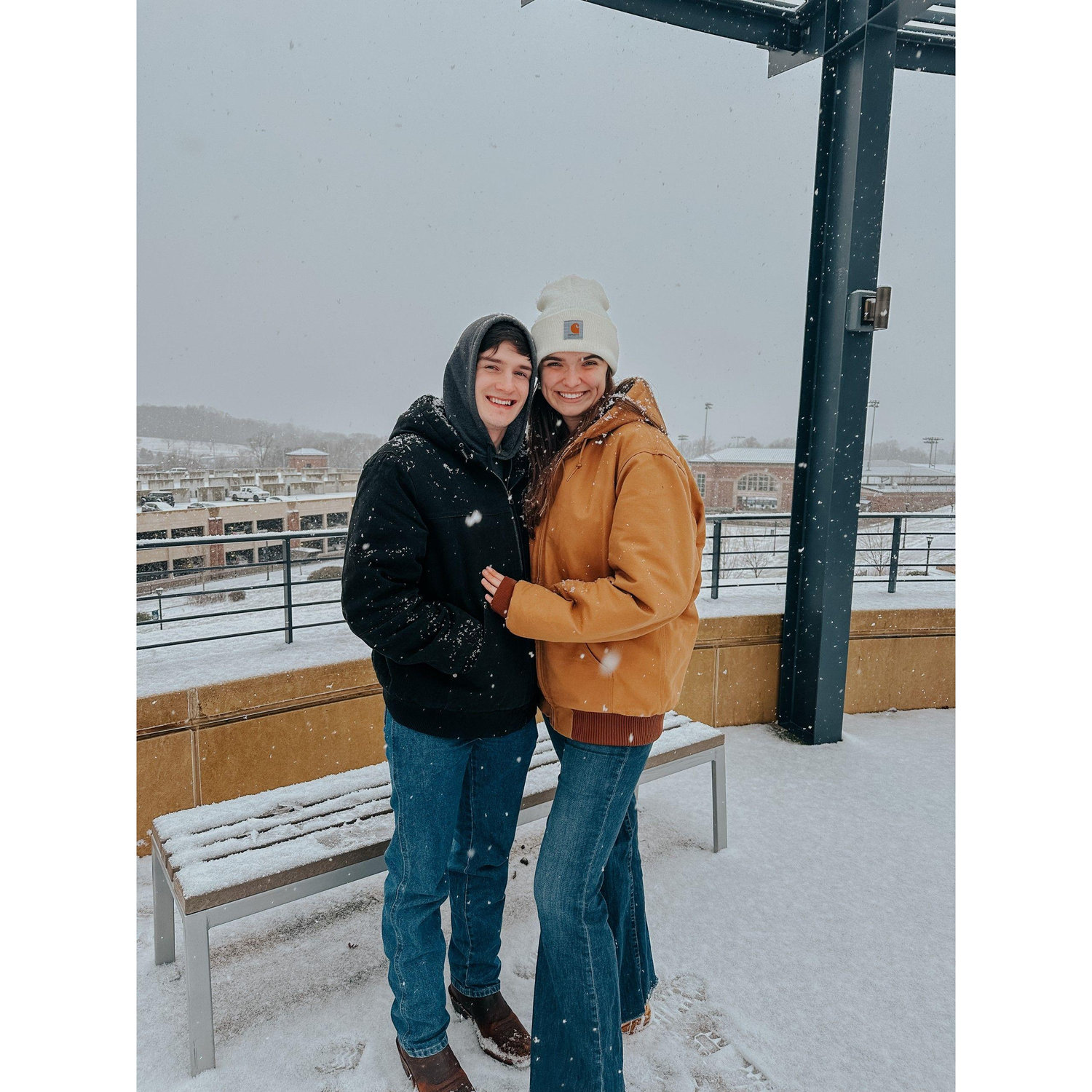 Snow day at Liberty