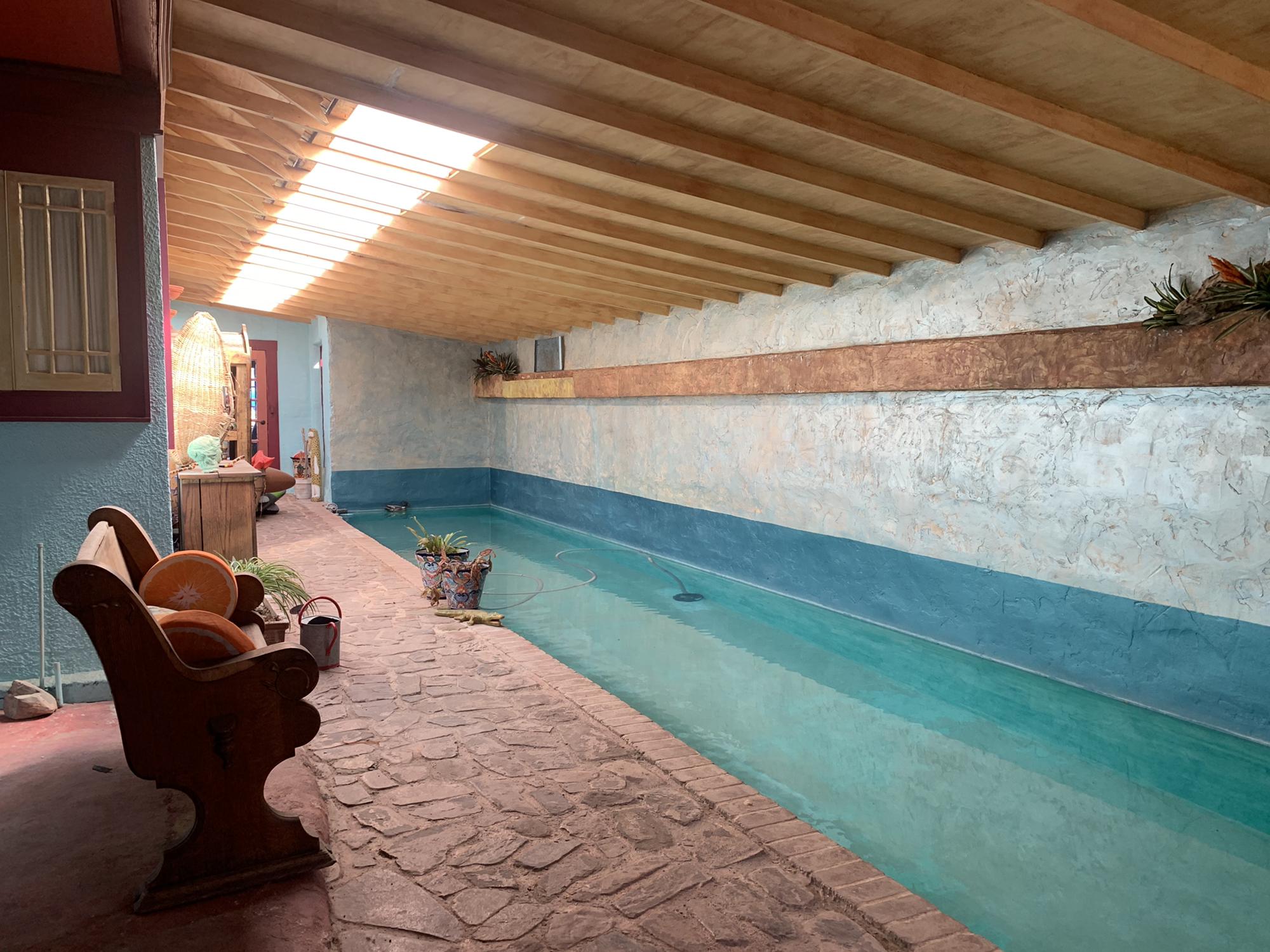 Indoor pool @ Eve’s Garden