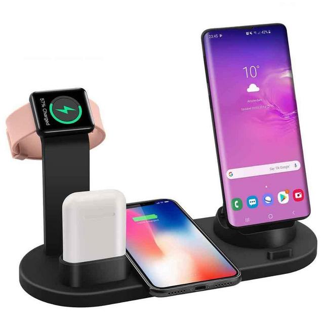 Charging Dock Stations | 3-in-1 Charger Stand Wireless Station Multiple Devices