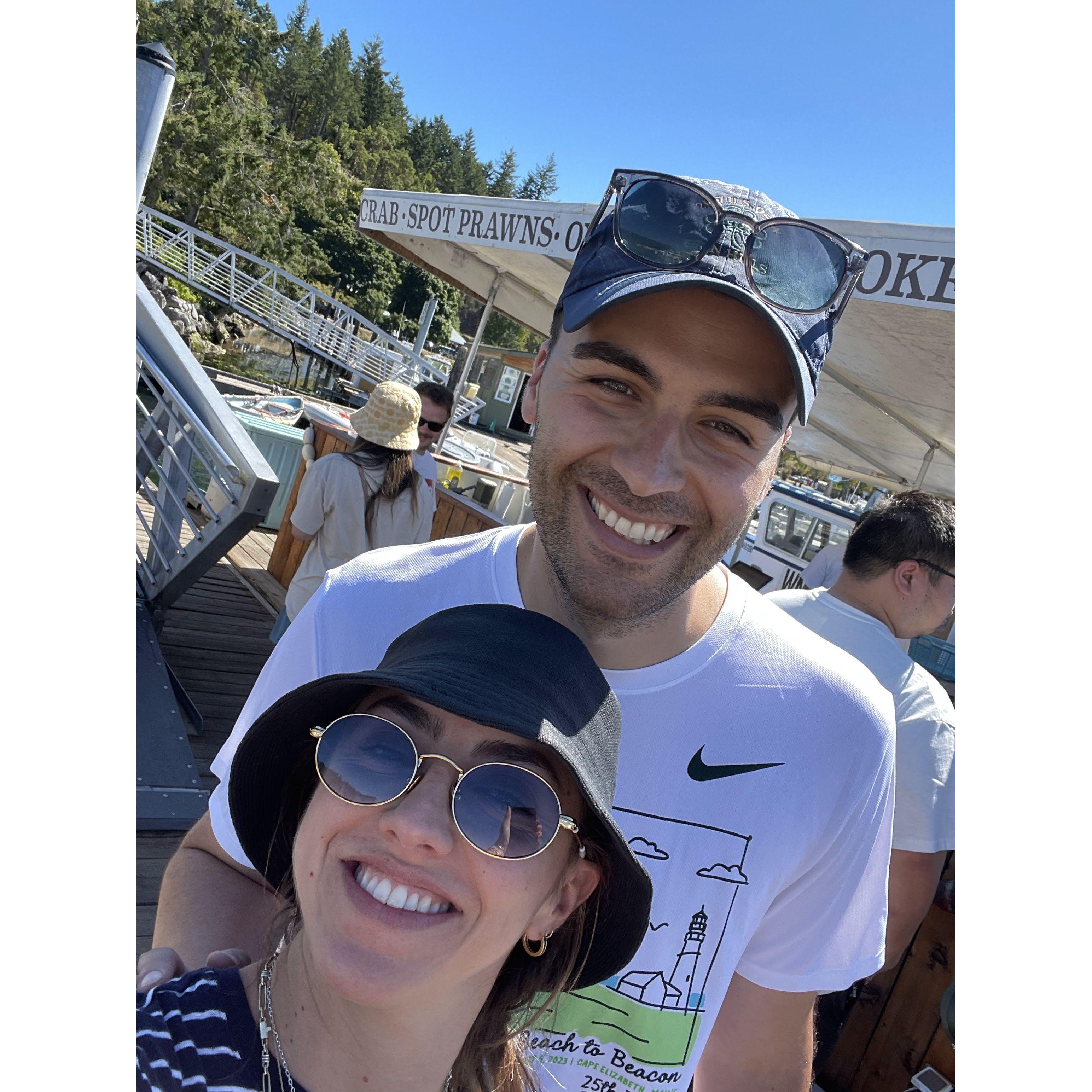 Visiting the Allens in Orcas Island, WA (August 2023)