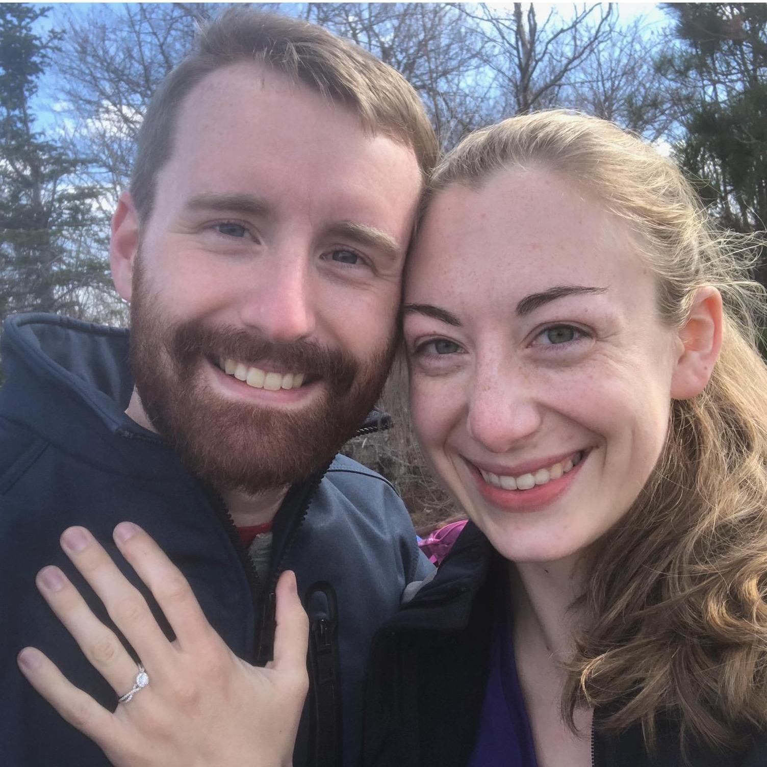 Moments after she said "YES!"
