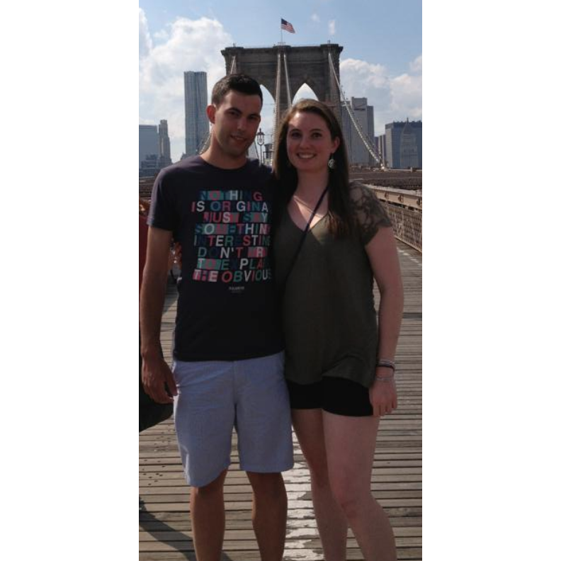 First picture together in the USA.
2013
