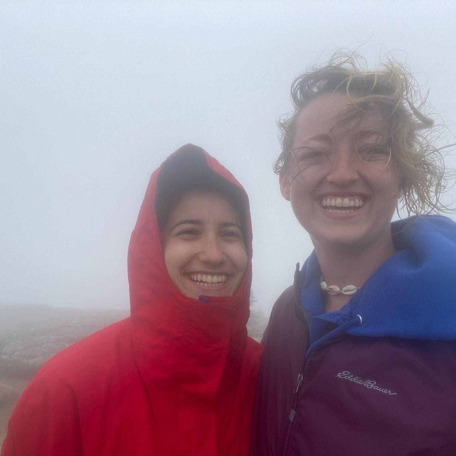 On top of Cadillac Mountain (can't you tell?!)