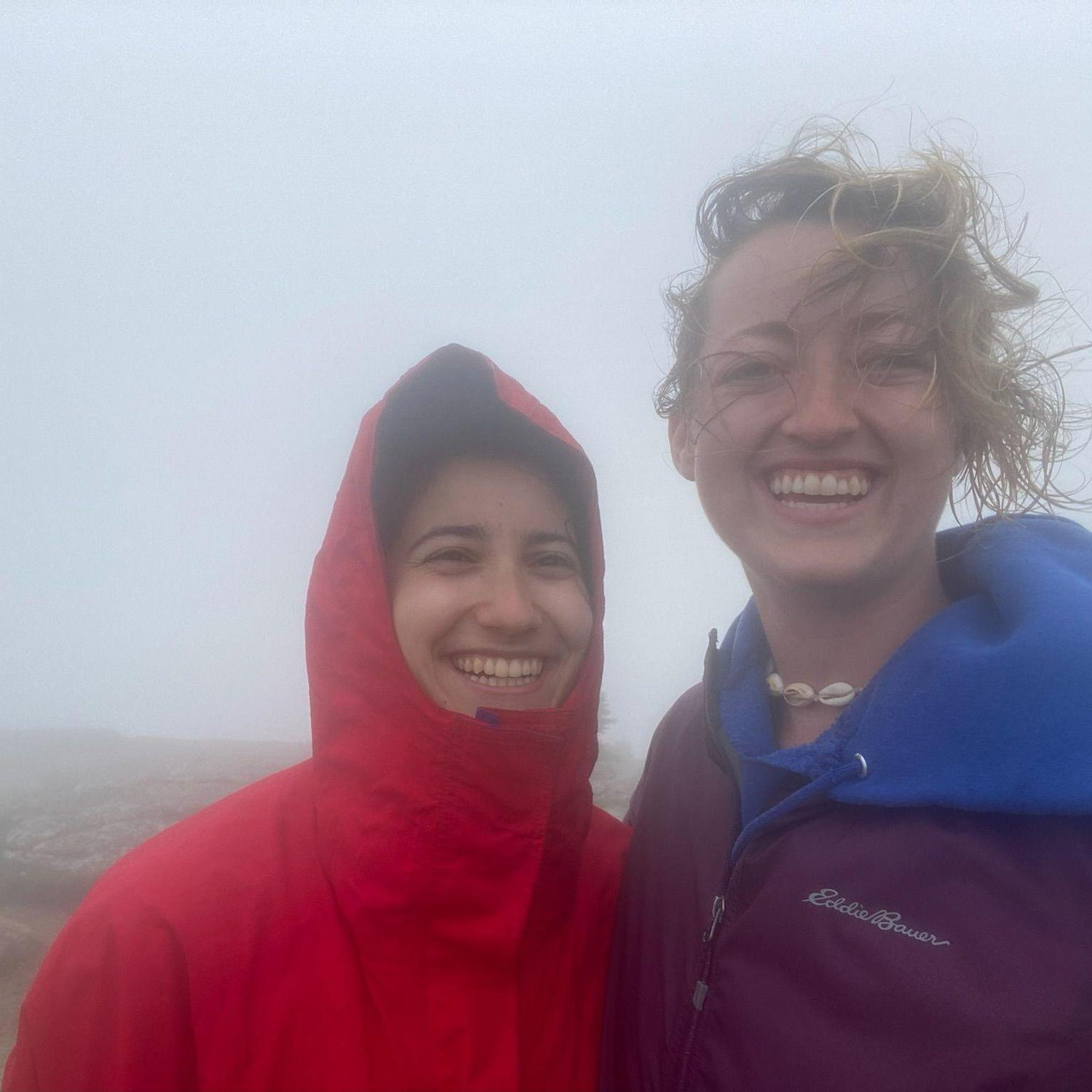 On top of Cadillac Mountain (can't you tell?!)