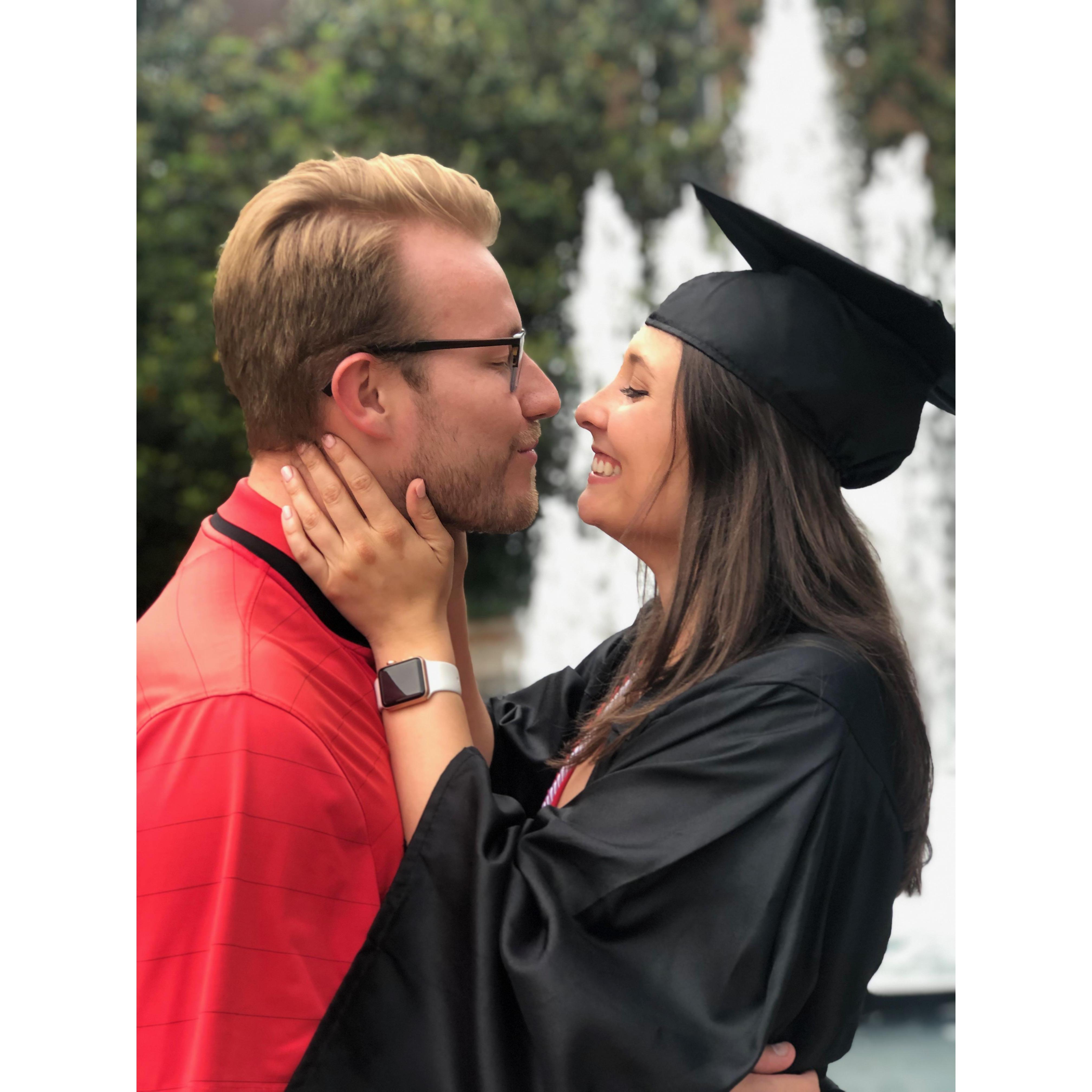 Carly graduates from UGA (2019)
