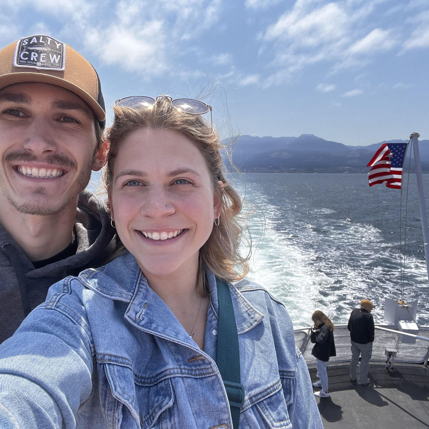 Ferry ride to Victoria, BC