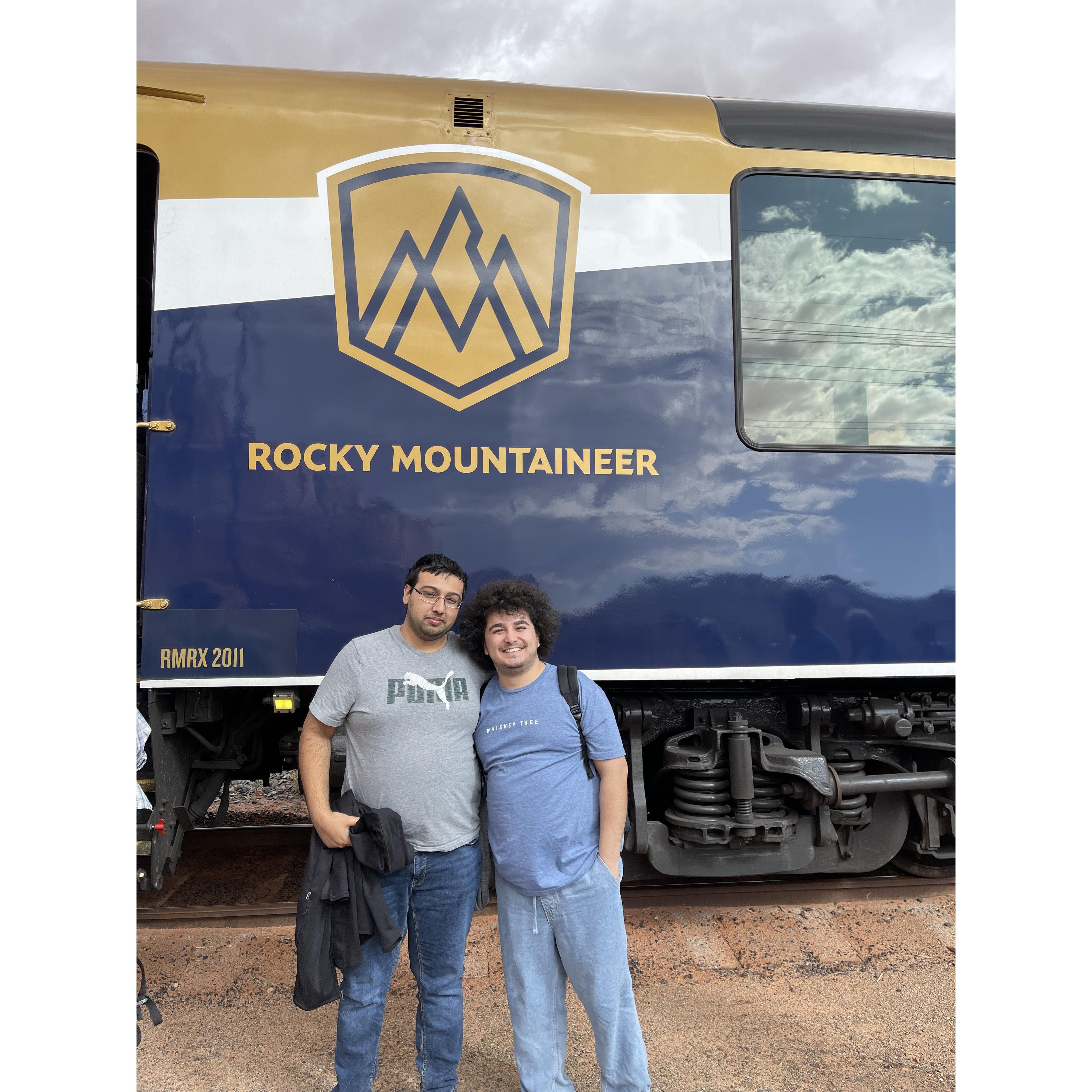 Taking the train to Denver