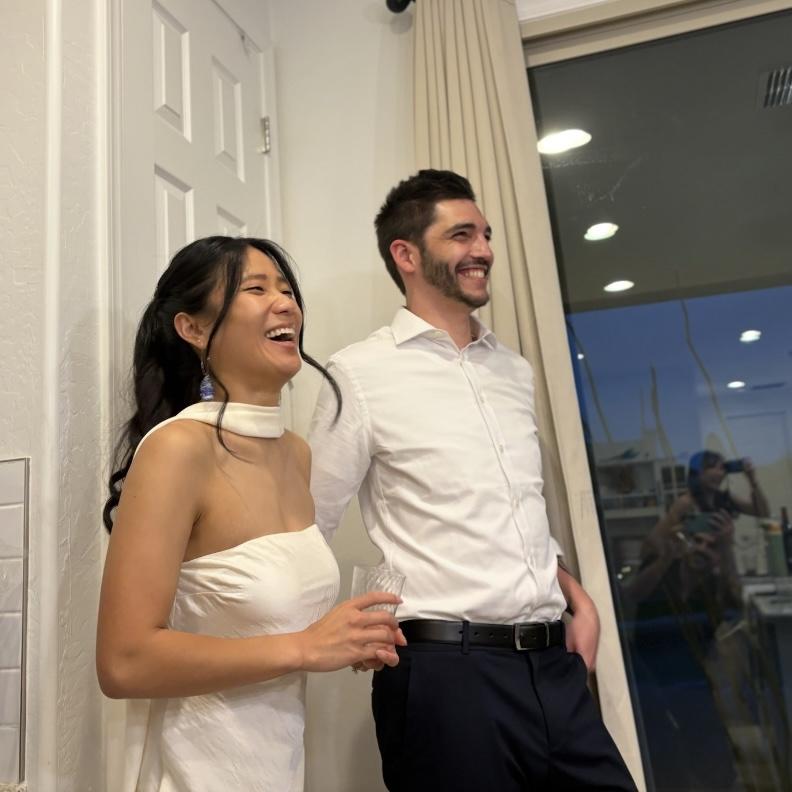 Someone definitely just roasted us in their wedding speech