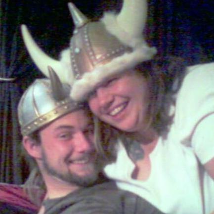 Summer of 2009, falling "In LOKE" (which is more than being in like, but not quite yet in love) at Briony's house. Good times!