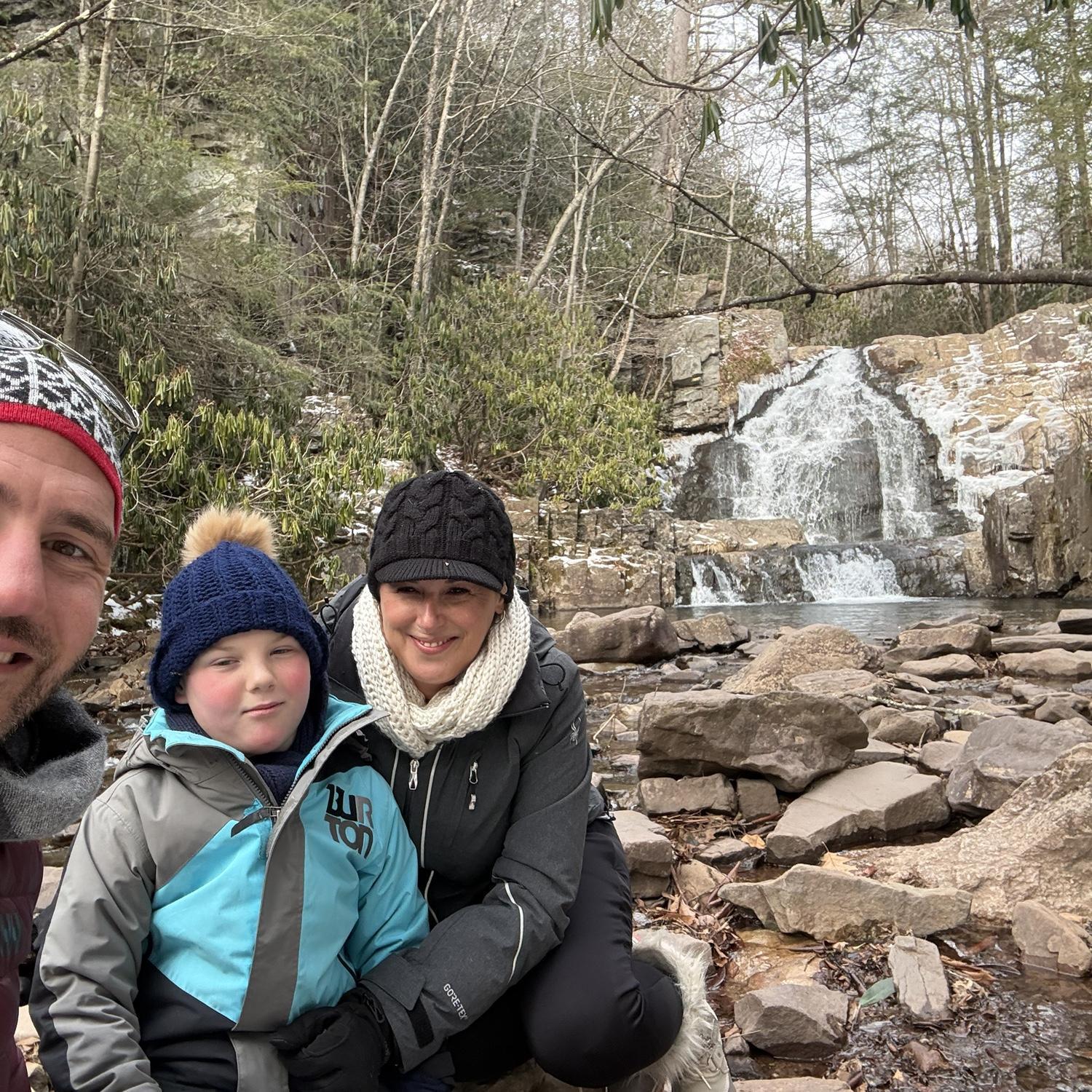 Hiking in the Poconos