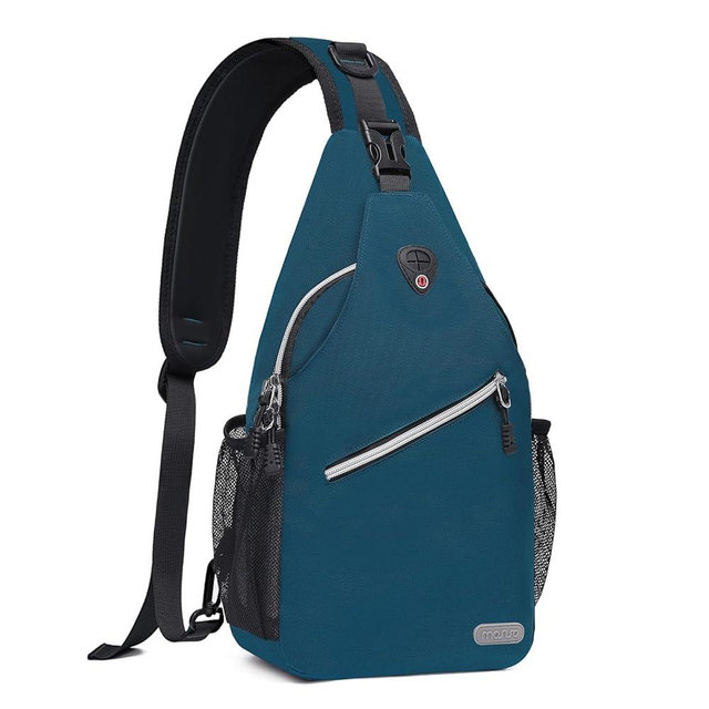 MOSISO Sling Backpack, Multipurpose Crossbody Shoulder Bag Travel Hiking Daypack
