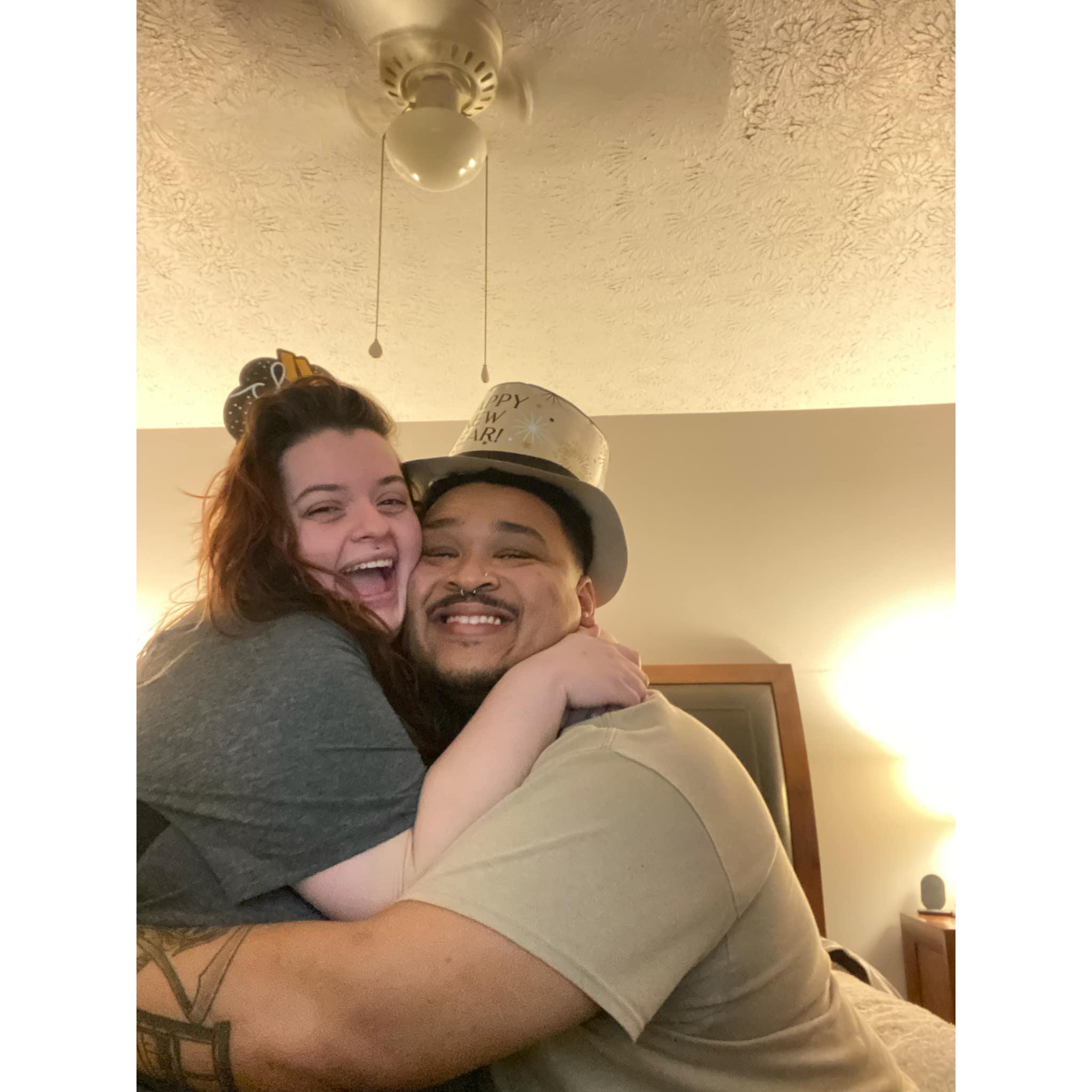 New Years before we say "I DO!"
