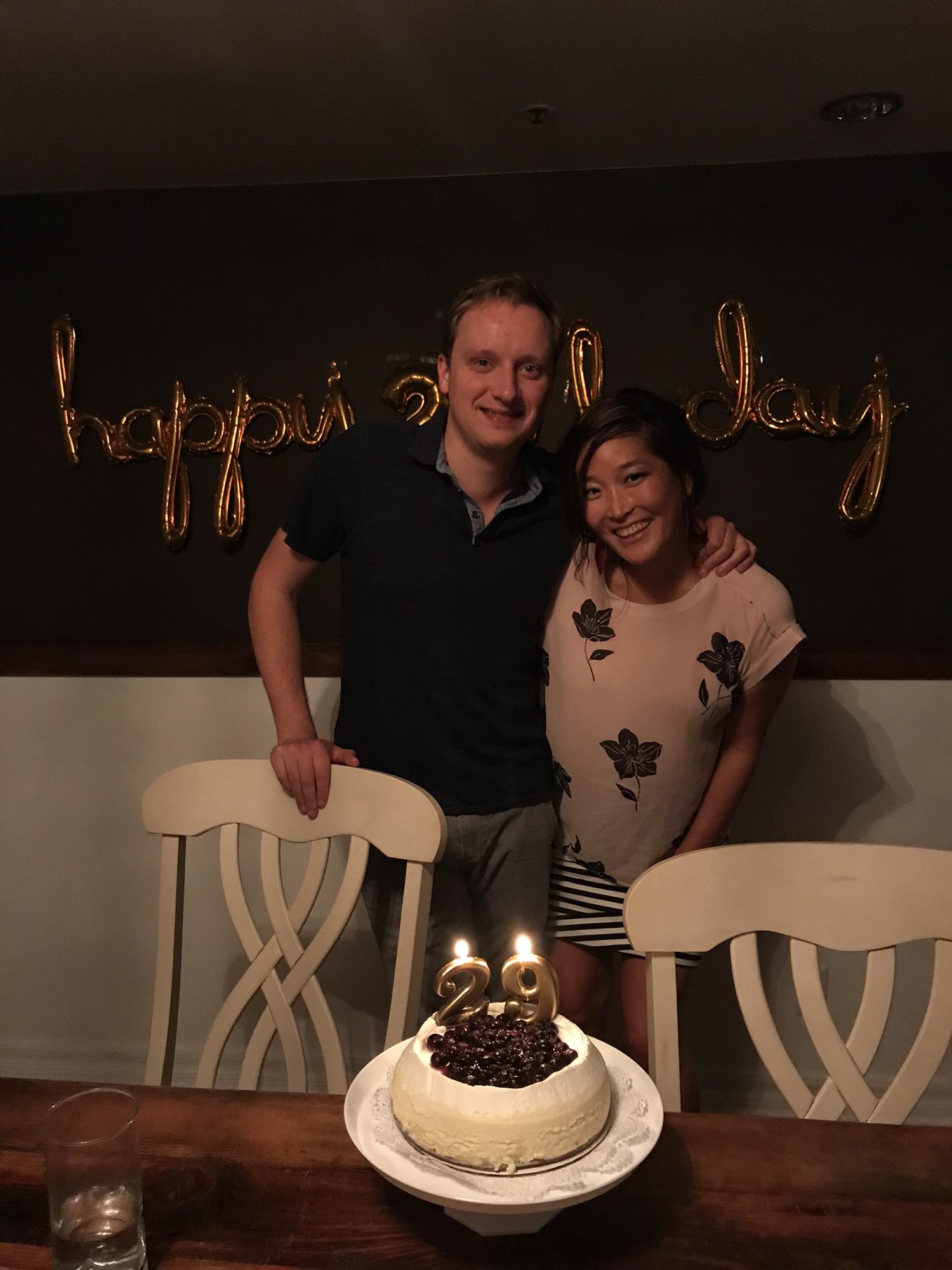 A surprise bday party for Evan! And yes, he was really surprised!