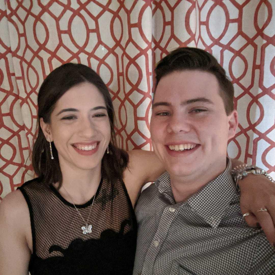 This is from the night he proposed!! ♡