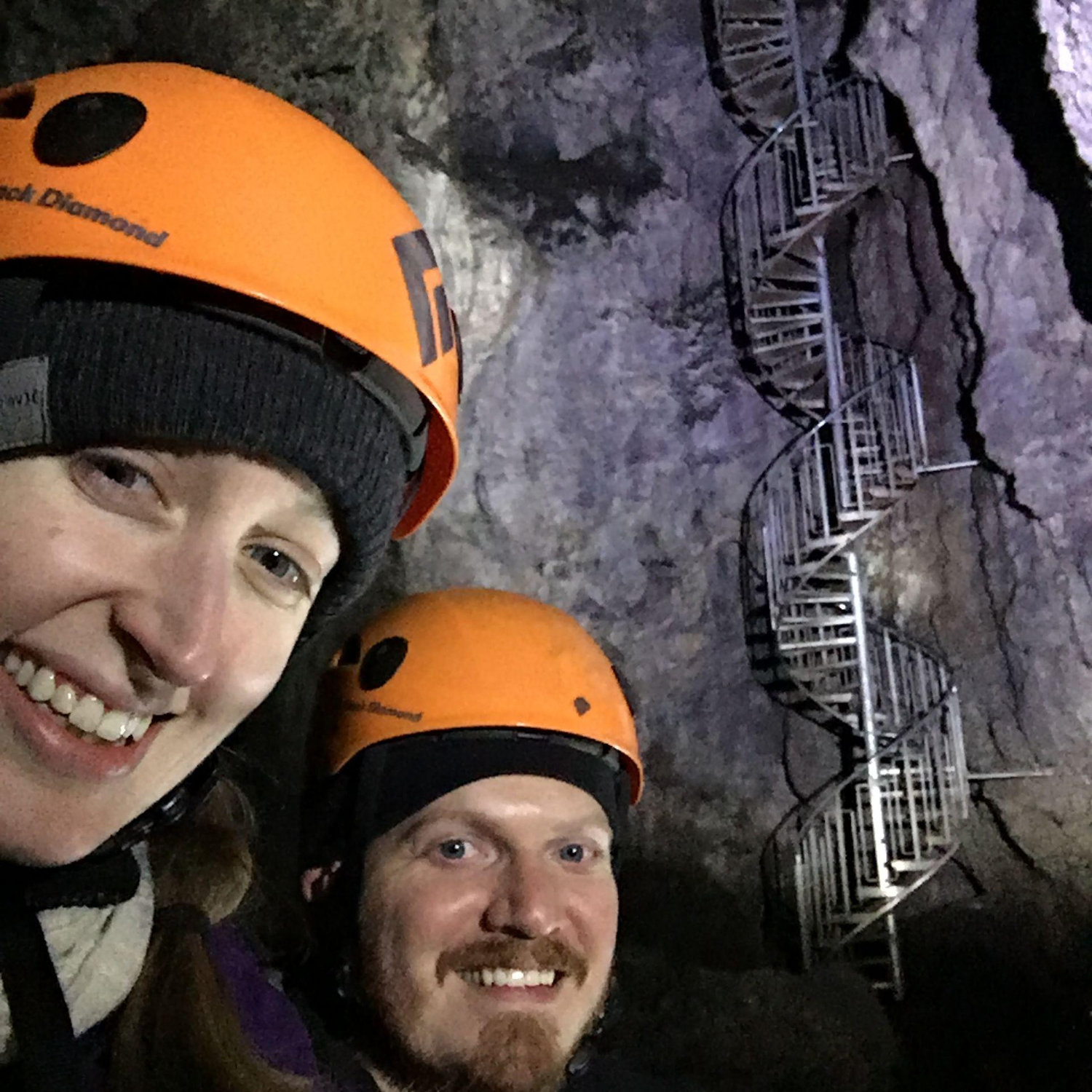 Lava tube caves in Iceland