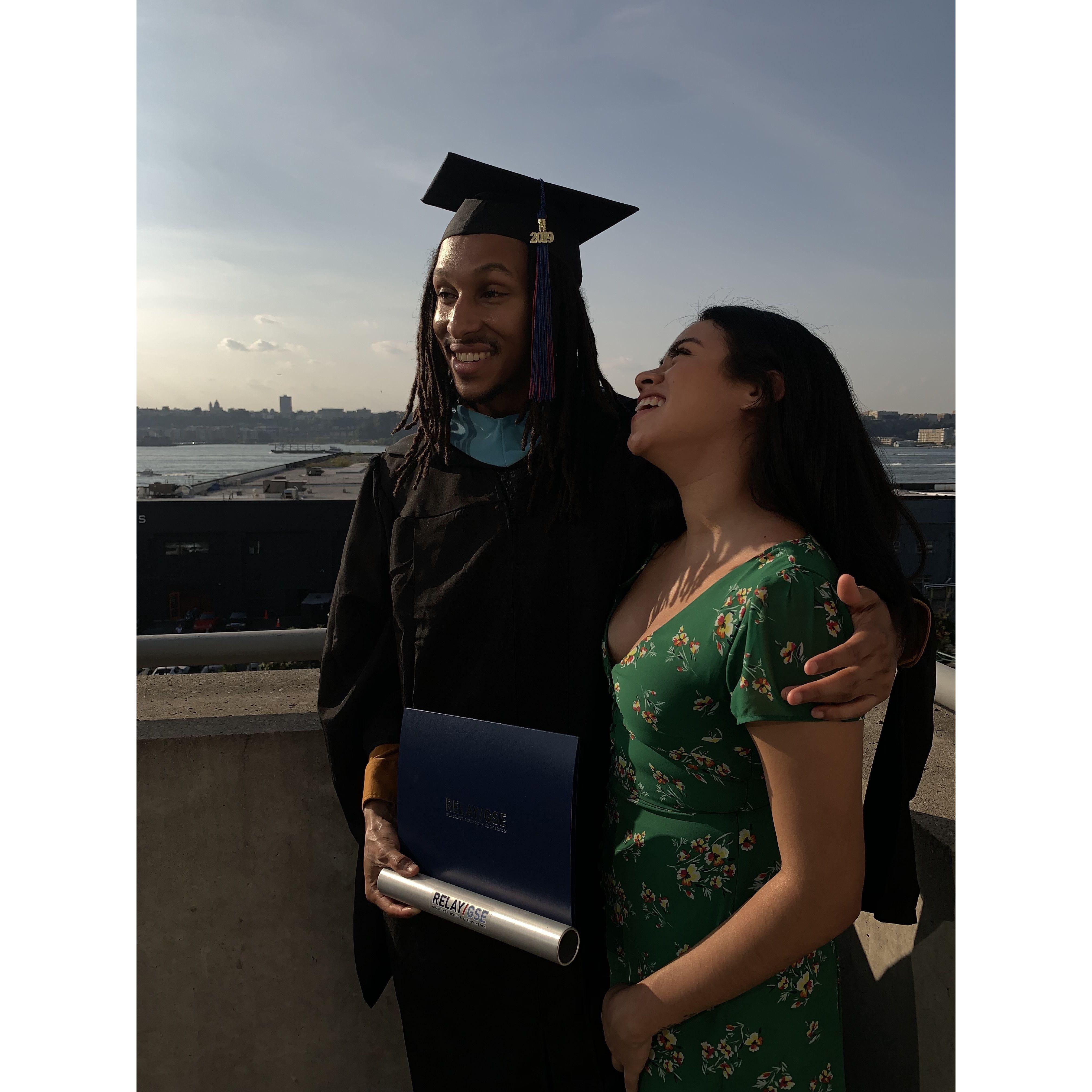 Achieving milestones side by side.