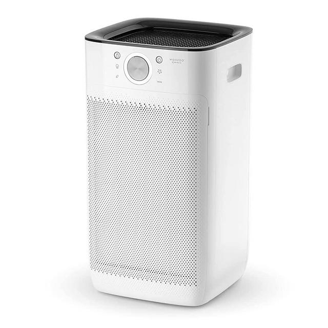 IRIS USA WOOZOO™ APF-45 Air Purifiers for Home Large Rooms with H13 True HEPA Filter, Removes Up to 99.97% of Particles Pollen Pet Dander Smoke and Odor with Auto Mode and Air Quality Indicator, White