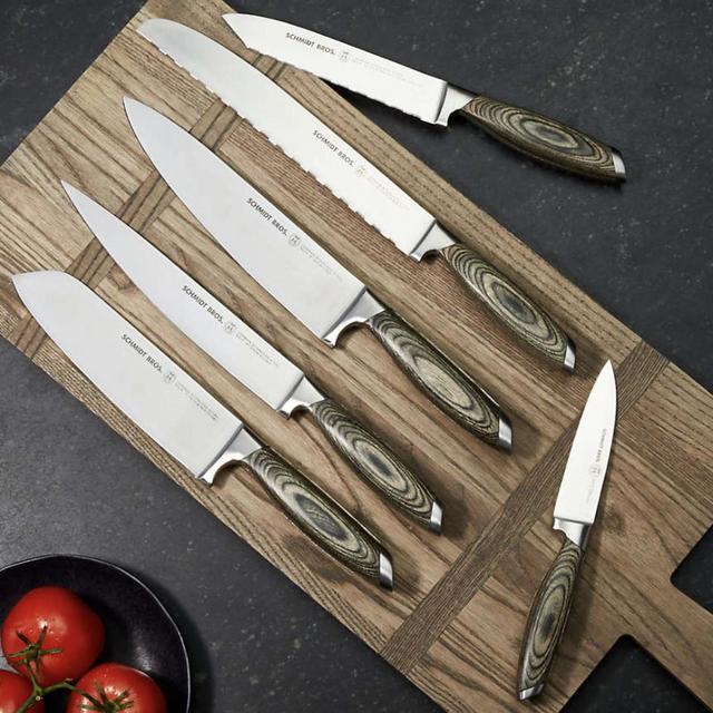 Schmidt Brothers ® Bonded Ash 7-Piece Knife Set