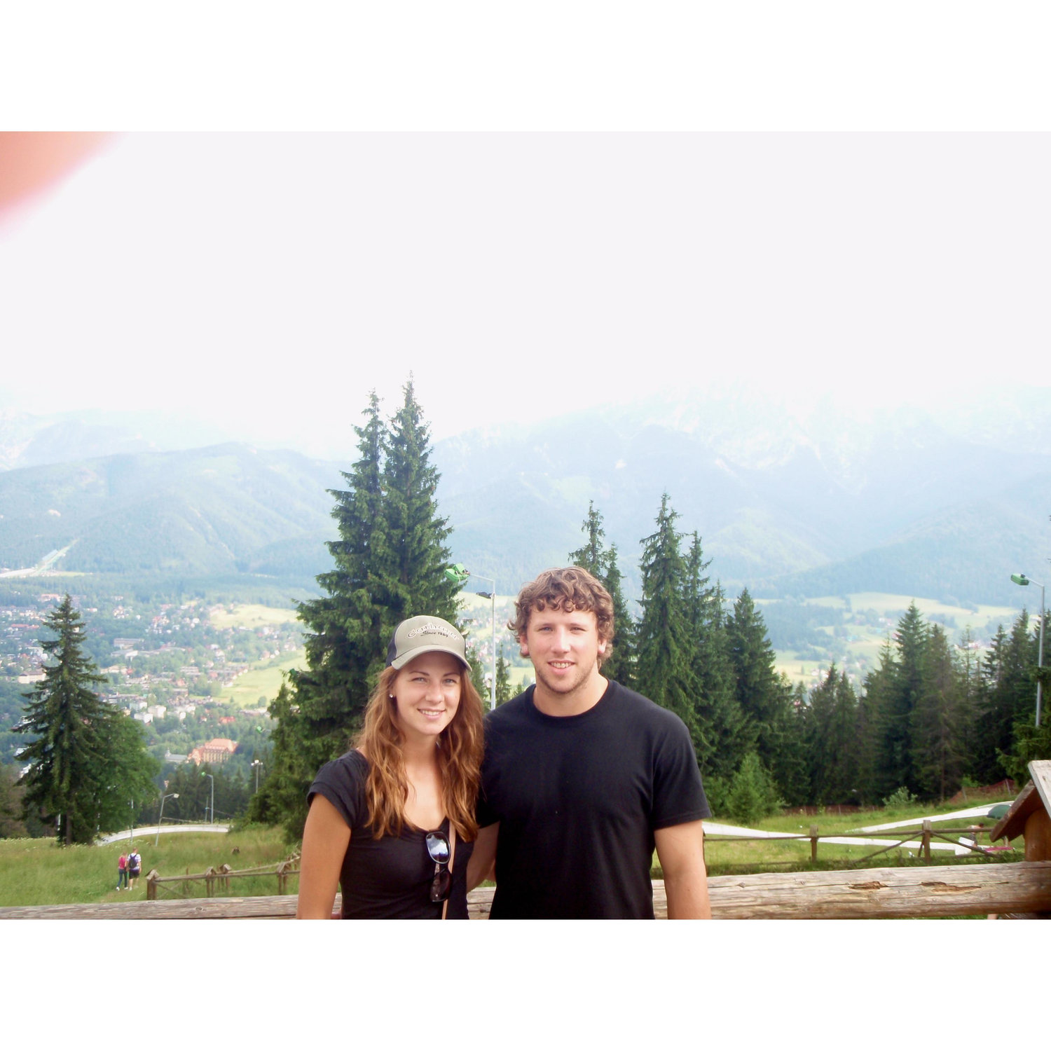 The day after we hiked the mountains in Zakopane, Poland.