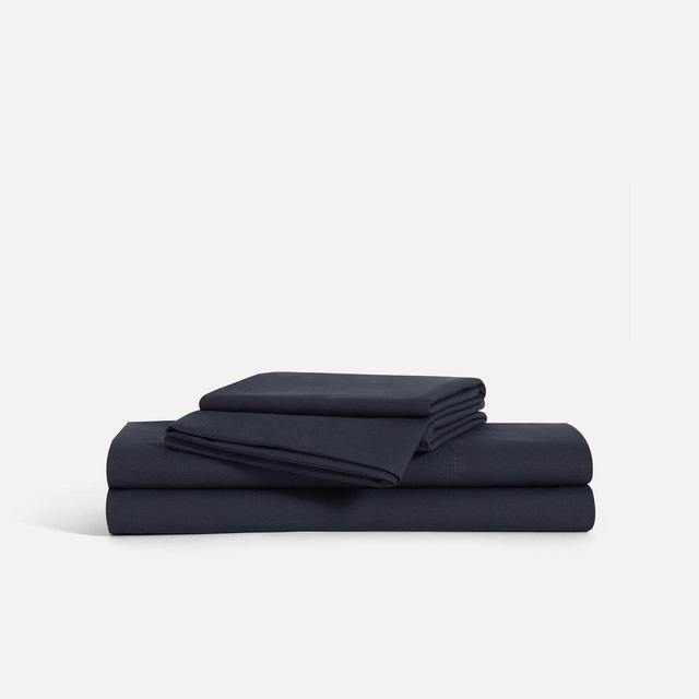 King Classic Core Sheet Set in Deep Navy