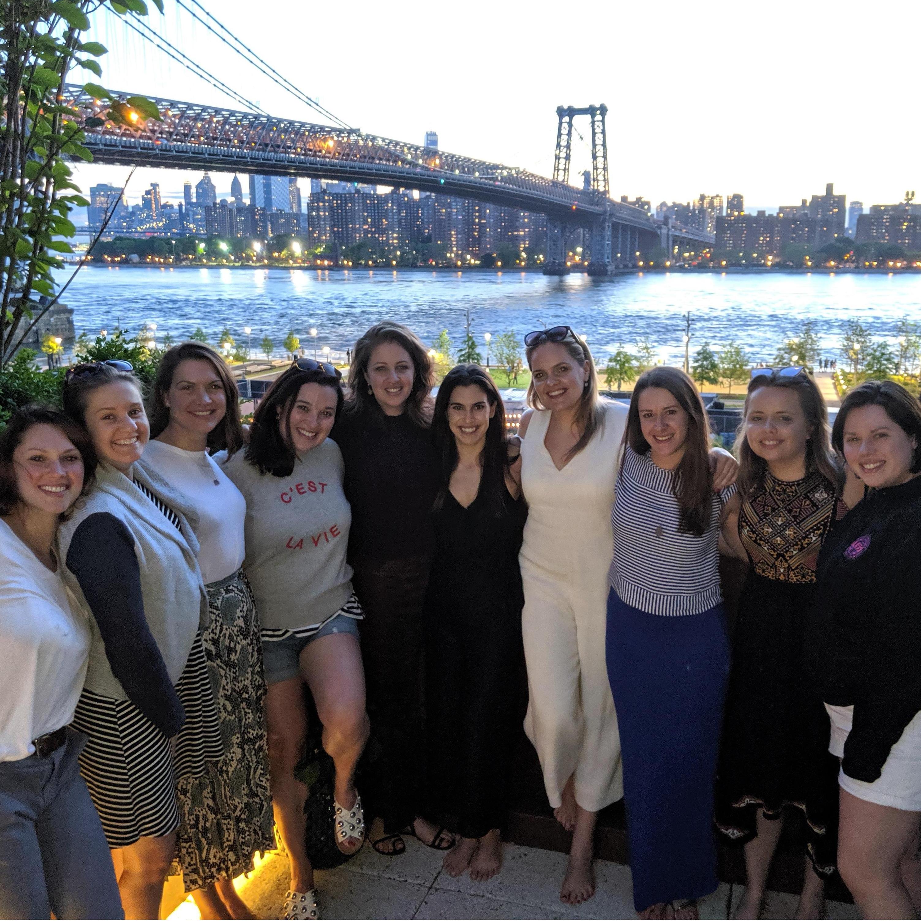 Bridesmaids in NYC
