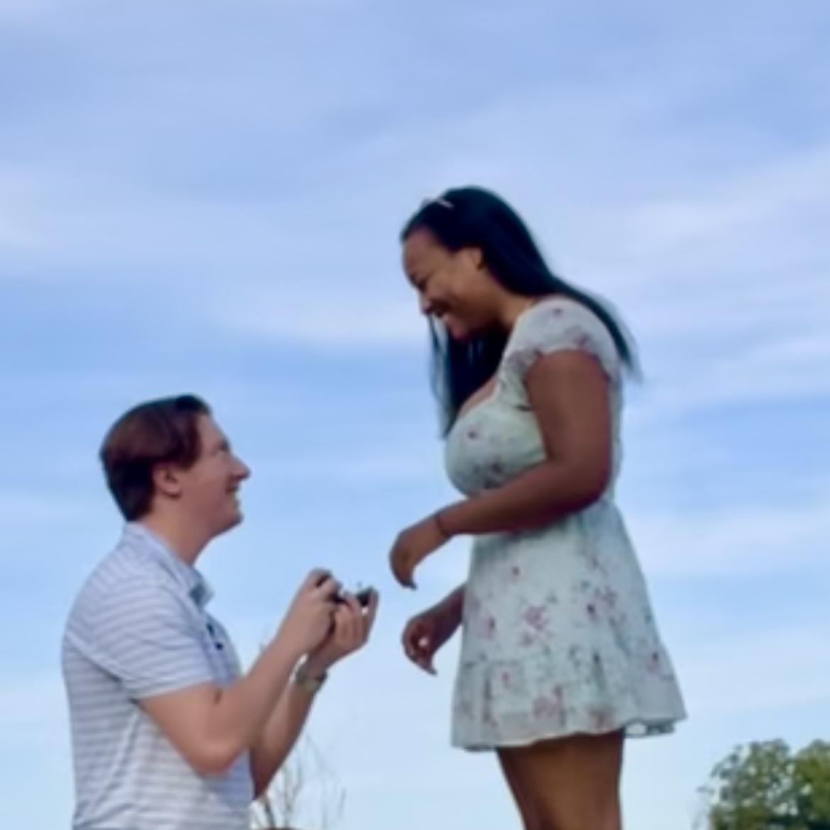 8/17/24 He asked and she said yes!