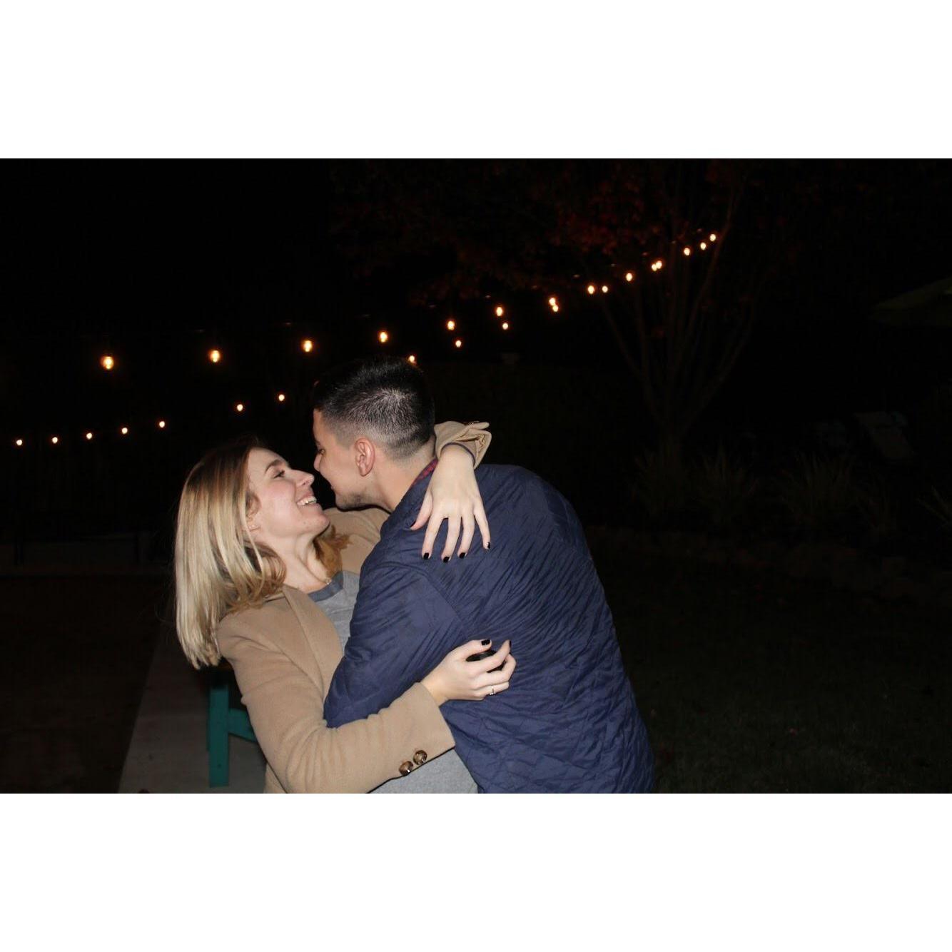 First night reunited in December 2017!