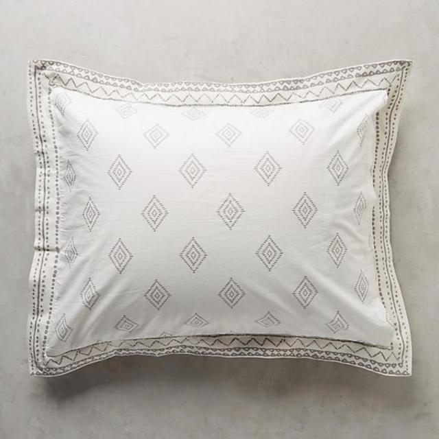 Embroidered Pointilliste Shams