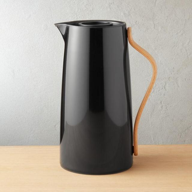 Stelton Emma Black Vacuum Coffee Jug
