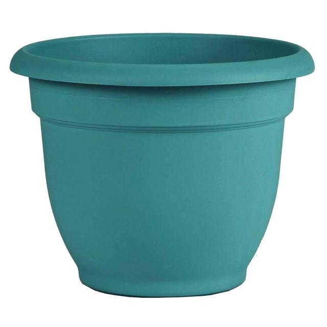 8" Ariana Self Watering Planter Bermuda Teal - Bloem