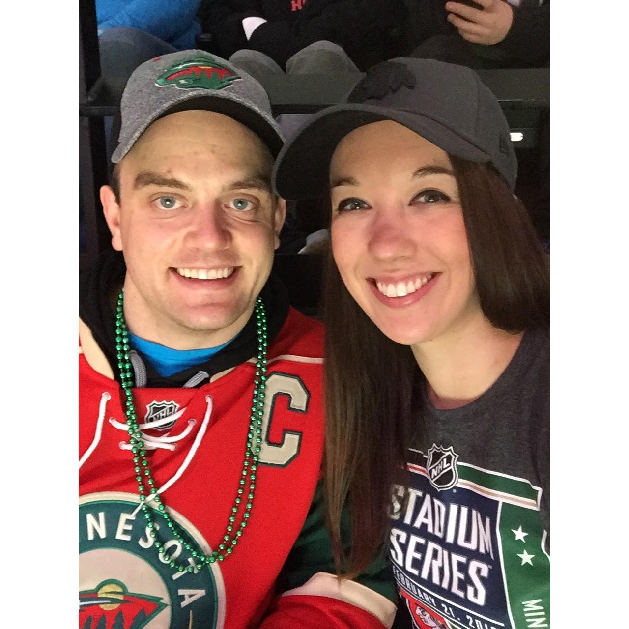 Hawks vs. Wild game!
