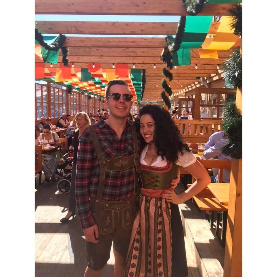 Ocktoberfest in Munich, Germany in 2019.