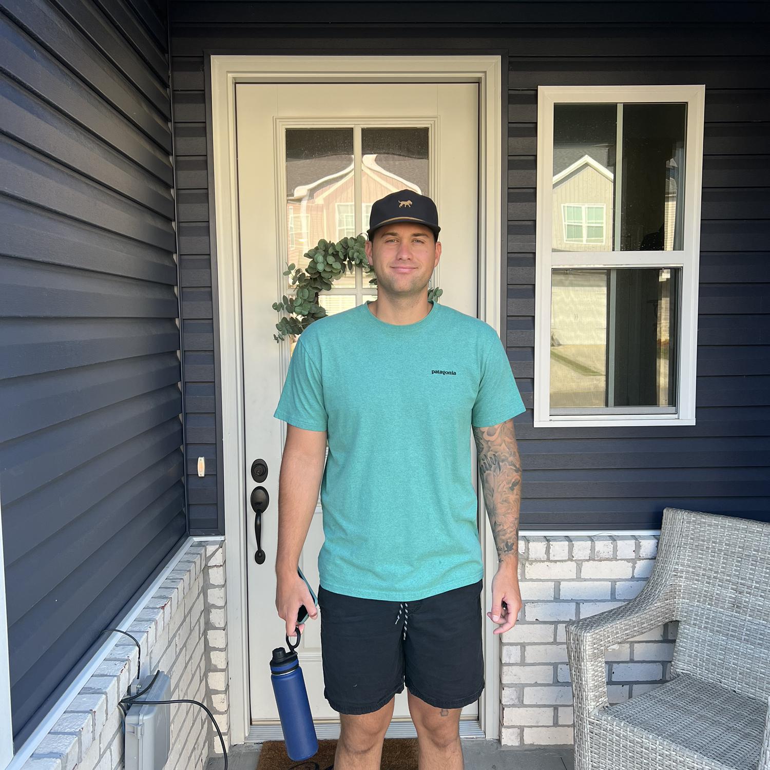 Jake’s first day of his senior year