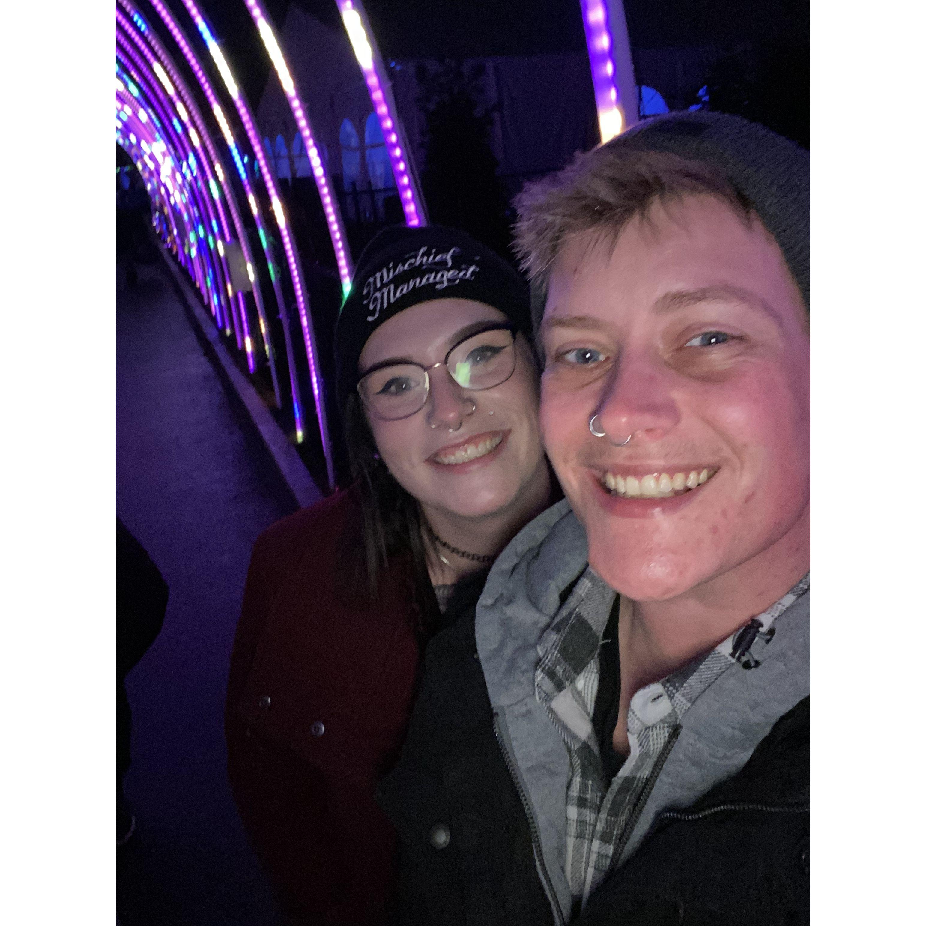 Our first pictures together