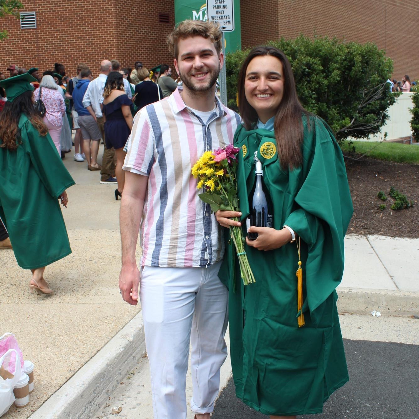 Julianna graduates grad school!