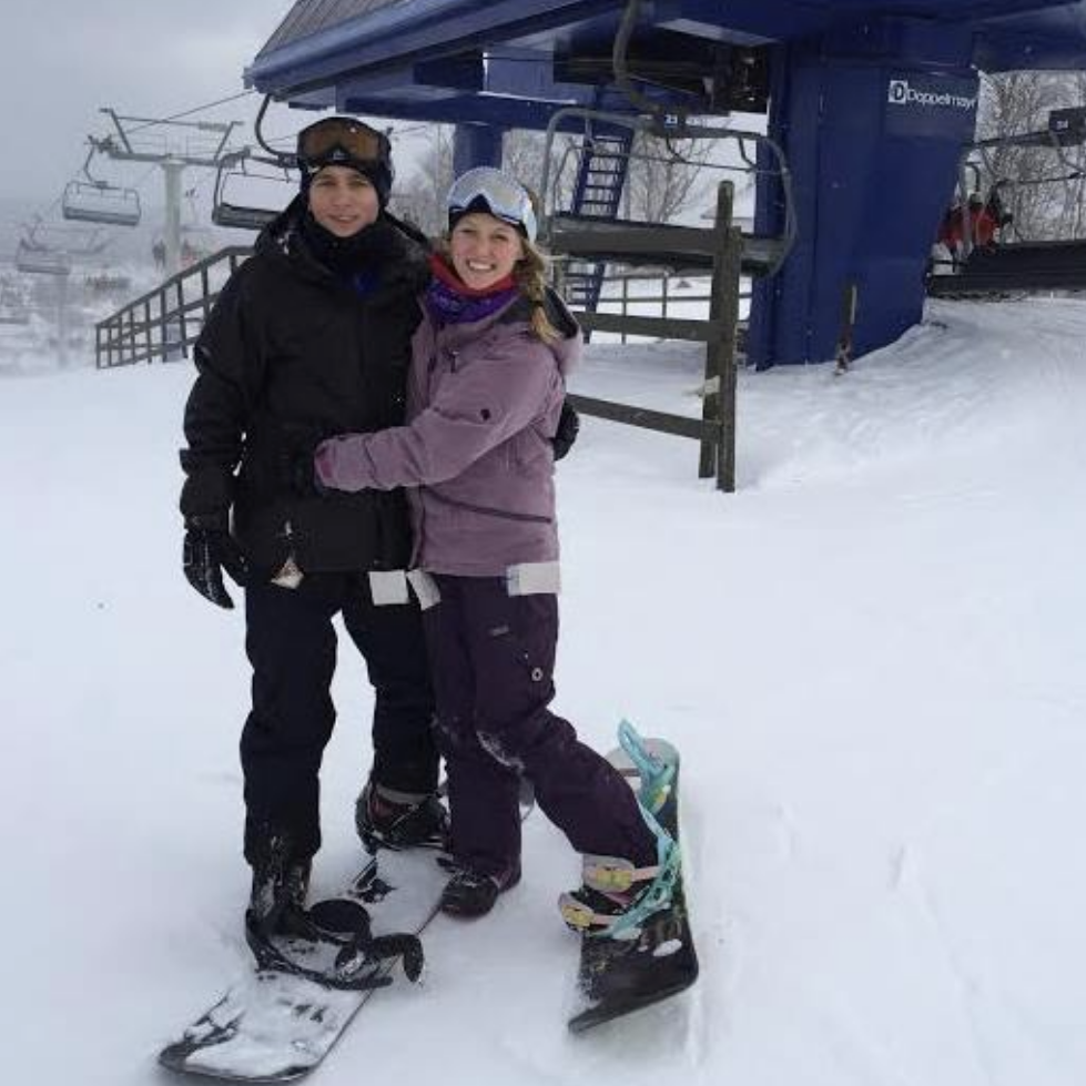 2015 - New Year's Day snowboarding sesh