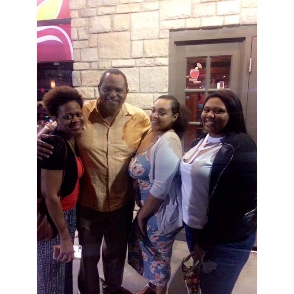 Family night with Micheal Cotton, Joni Cotton, Breanna Cotton, Brian Brown and myself..