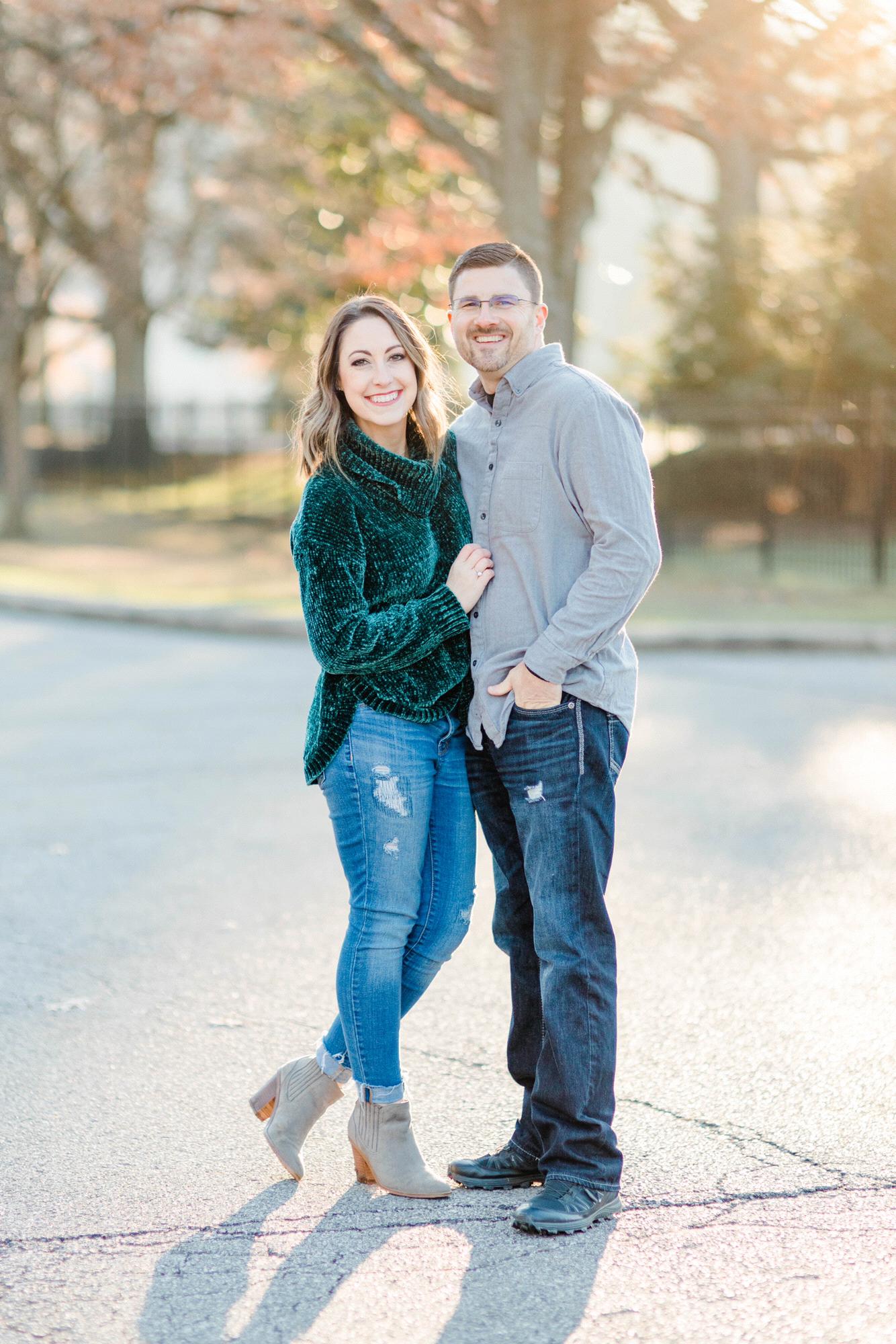 Just before we got in engaged in January <3