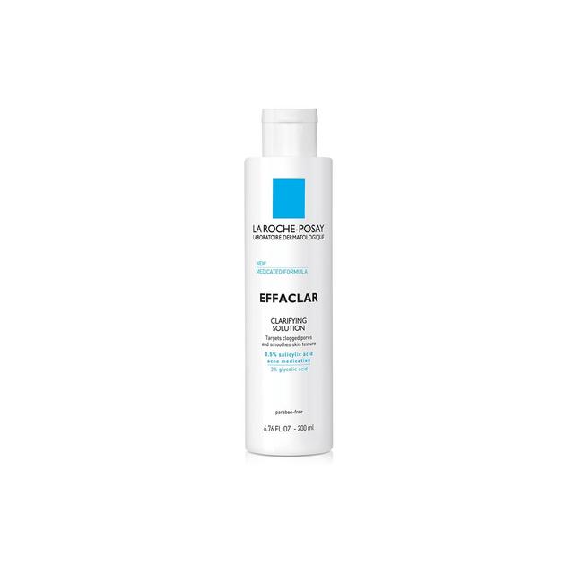 La Roche Posay Effaclar Face Toner Clarifying Solution with Medicated Formula - 6.76oz