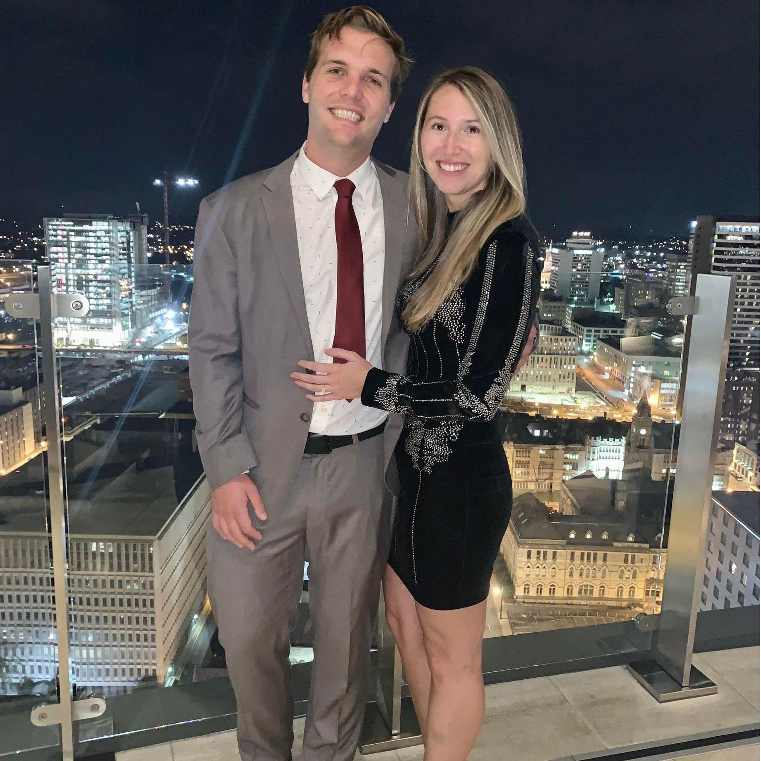 The night we got engaged