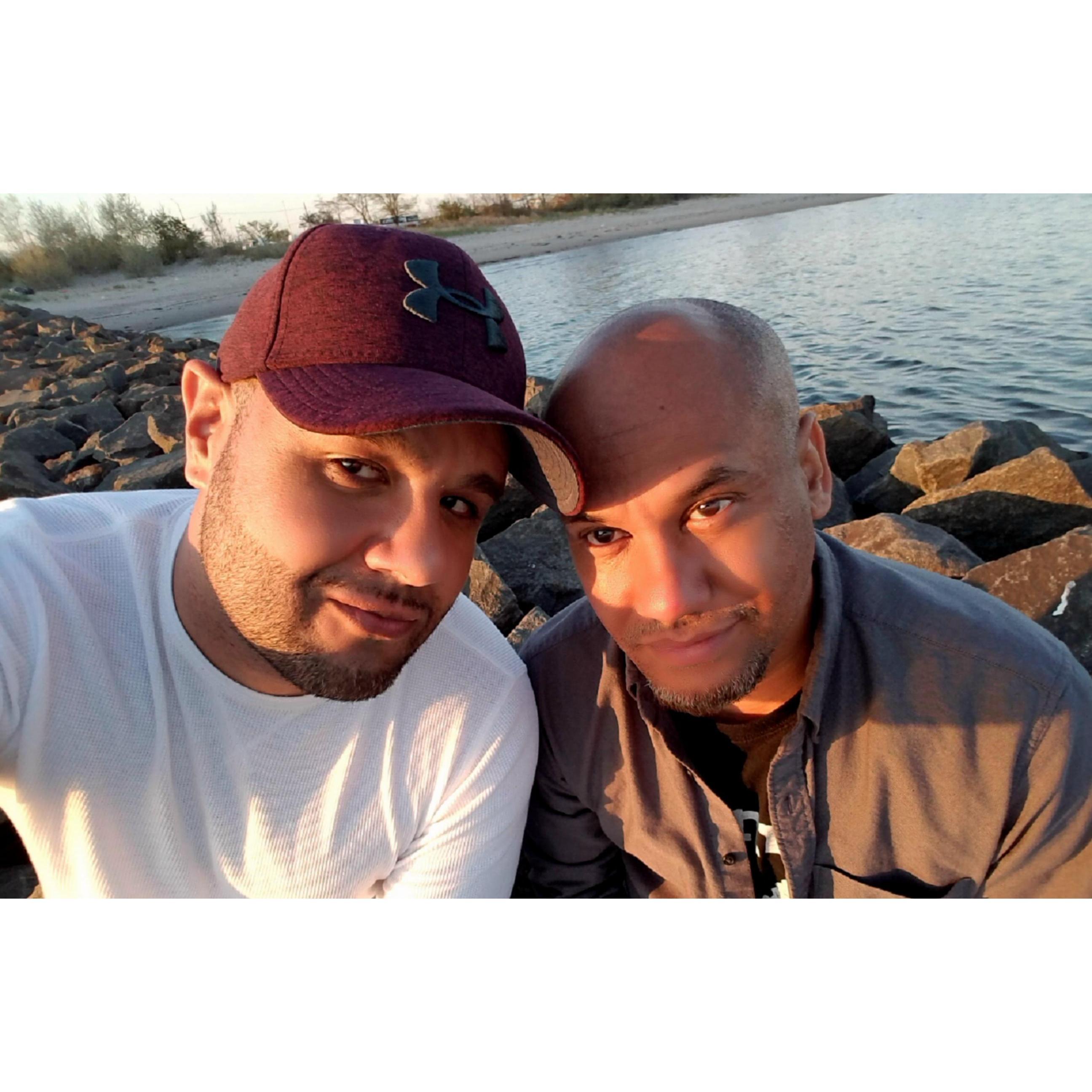 Sunset at Plum Beach